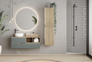 mueble baño suspendido
