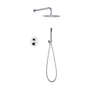 Conjunto ducha termostatico empotrado monza imex