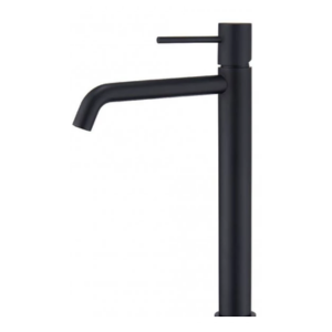 Grifo lavabo alto monomando MONZA negro mate IMEX